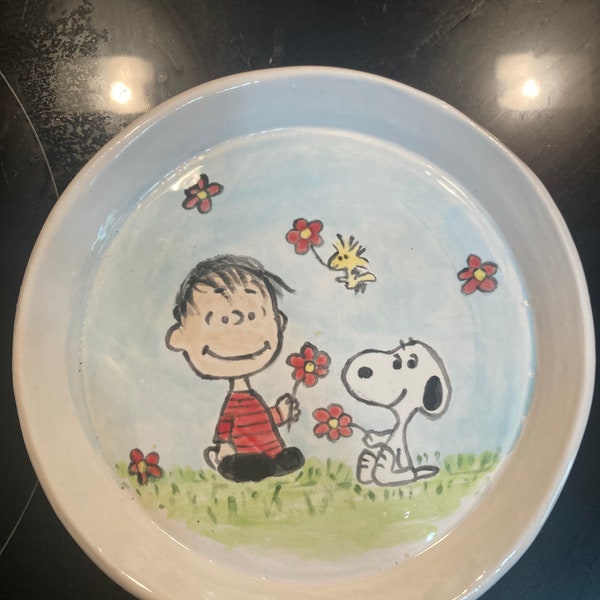 Peanuts Character Plates - 6 inches ceramic