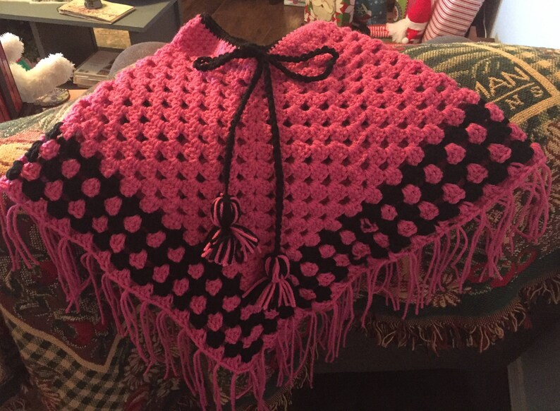 Ponchos for Little Girls Crocheted