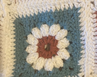 The Daisy Granny Square Afghan