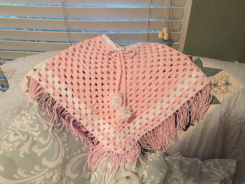 Ponchos for Little Girls Crocheted