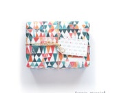 Watercolour Geometric Wrapping Paper