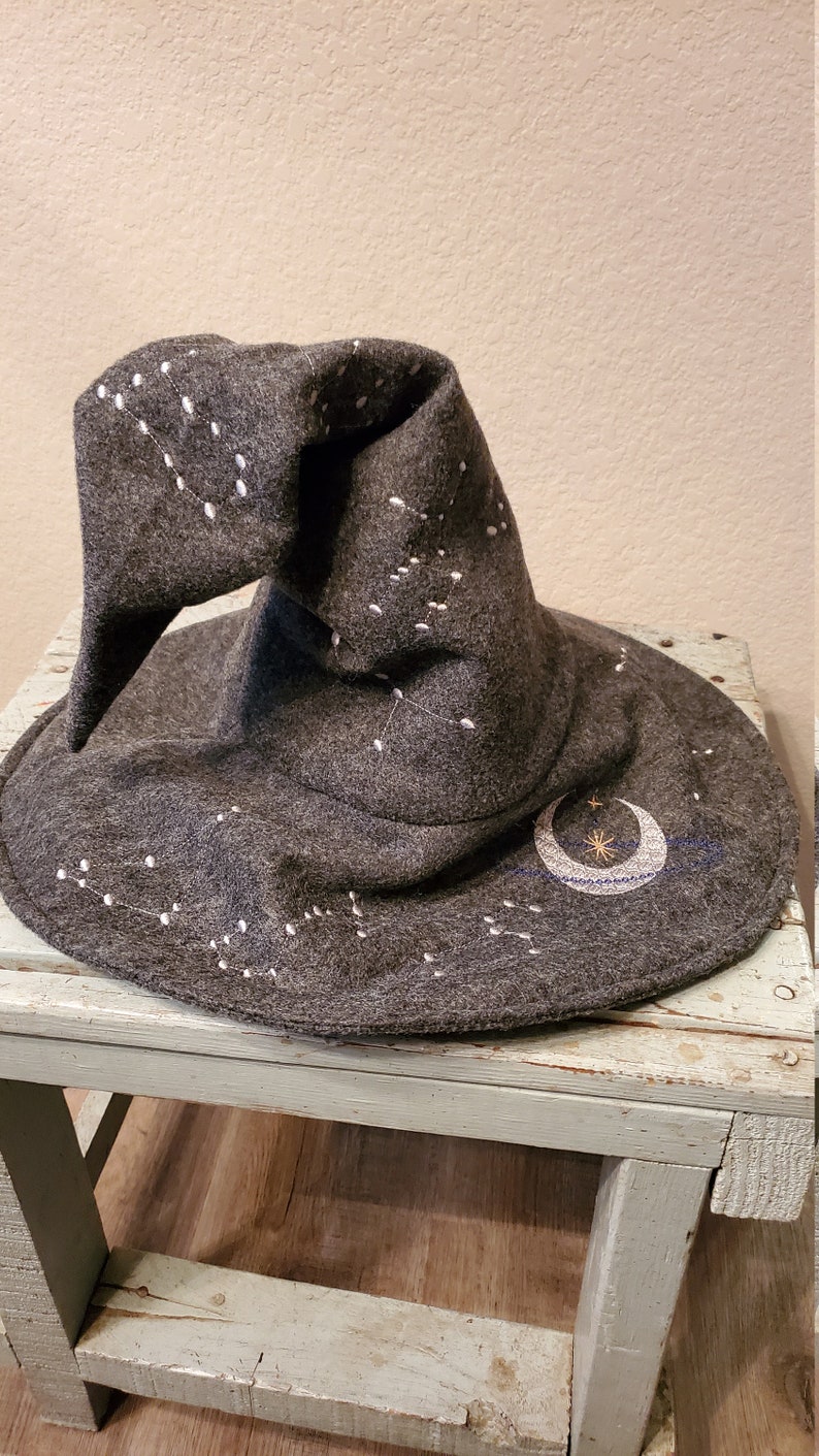 Wizard Hat PDF Sewing Pattern in Three Sizes Without Etsy
