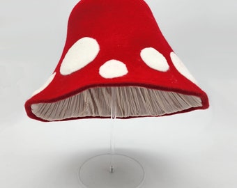 Mushroom Cloche Hat