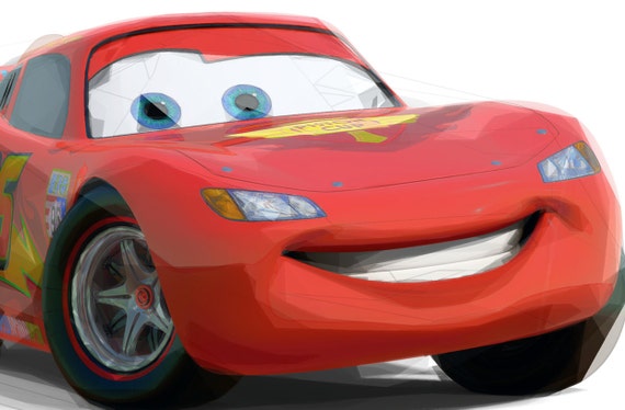 Pixar Cars Lightning McQueen Car 2 - Lightning McQueen Car 2 . Buy