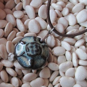 Creamy Chocolate Flower Burst Pendant