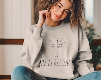 Grappig christelijk sweatshirt, grappig Jezus-sweatshirt, geschenk christelijk, Jezus-shirt, vrouwen op geloof gebaseerde jeugd na Jezus, religieus shirt