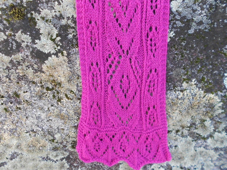 Penny's Peony Lace Scarf image 1