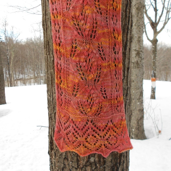 Estonian Fantasy Lace Scarf