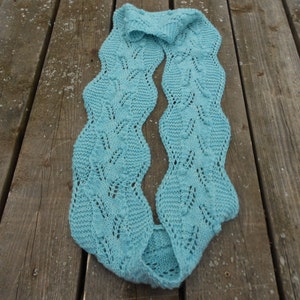 Wavy Fern Infinity Scarf