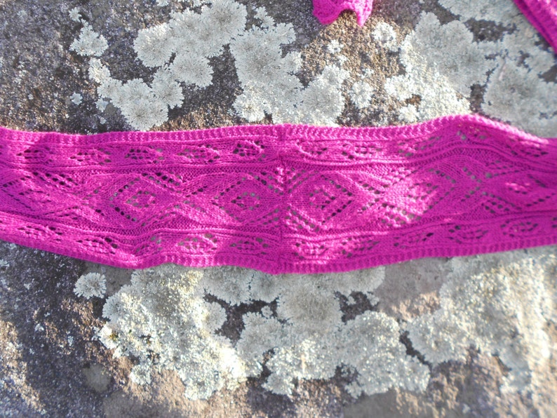 Penny's Peony Lace Scarf image 3