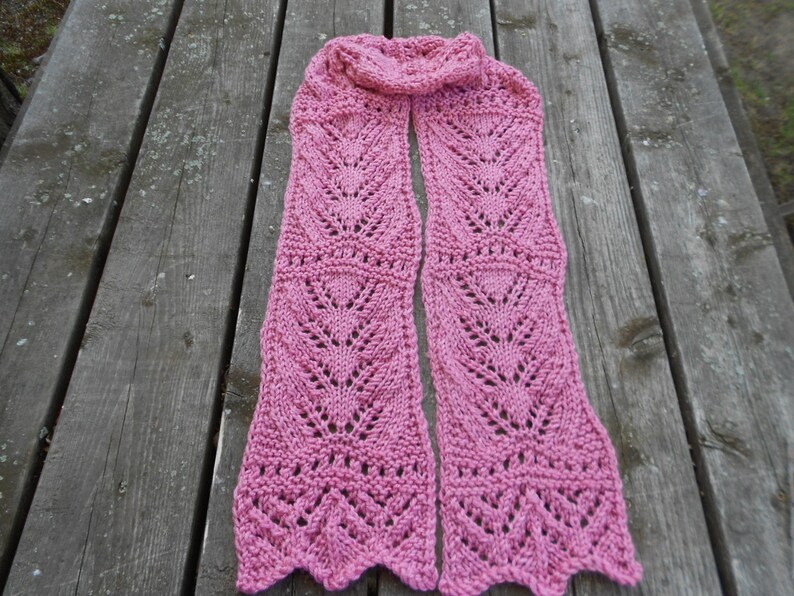 EMBELLISHED KNIT SCARF VALLEY OF THE KINGS main image 1