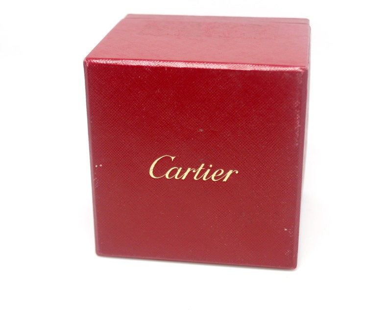 cartier empty box