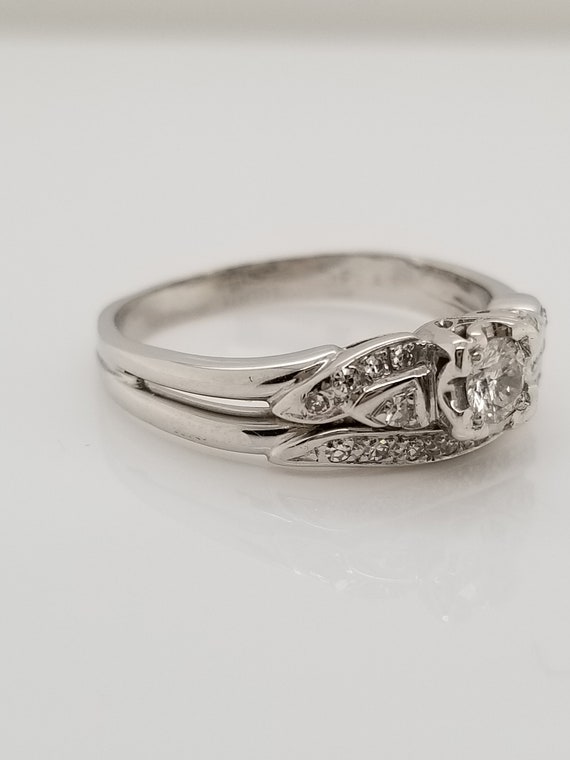 1950 vintage sale wedding ring sets