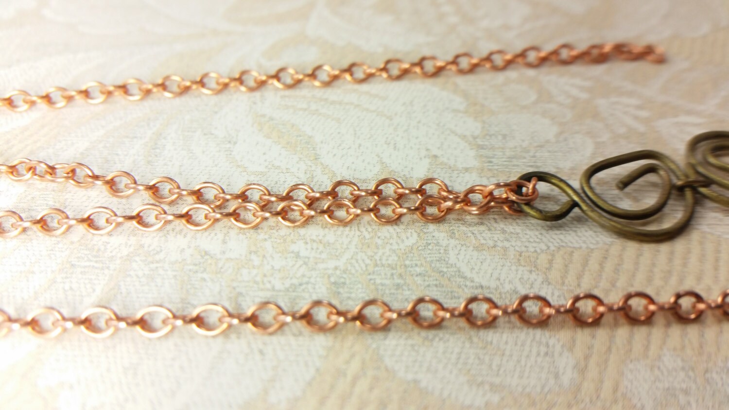 3.5x3mm Oval Cable Solid Copper Chain Soldered Copper Per Ft
