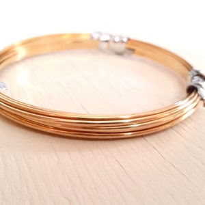 14ga bronze wire - half-round - 10 feet, dead-soft, copper / tin alloy, ring wire, 10&#39;