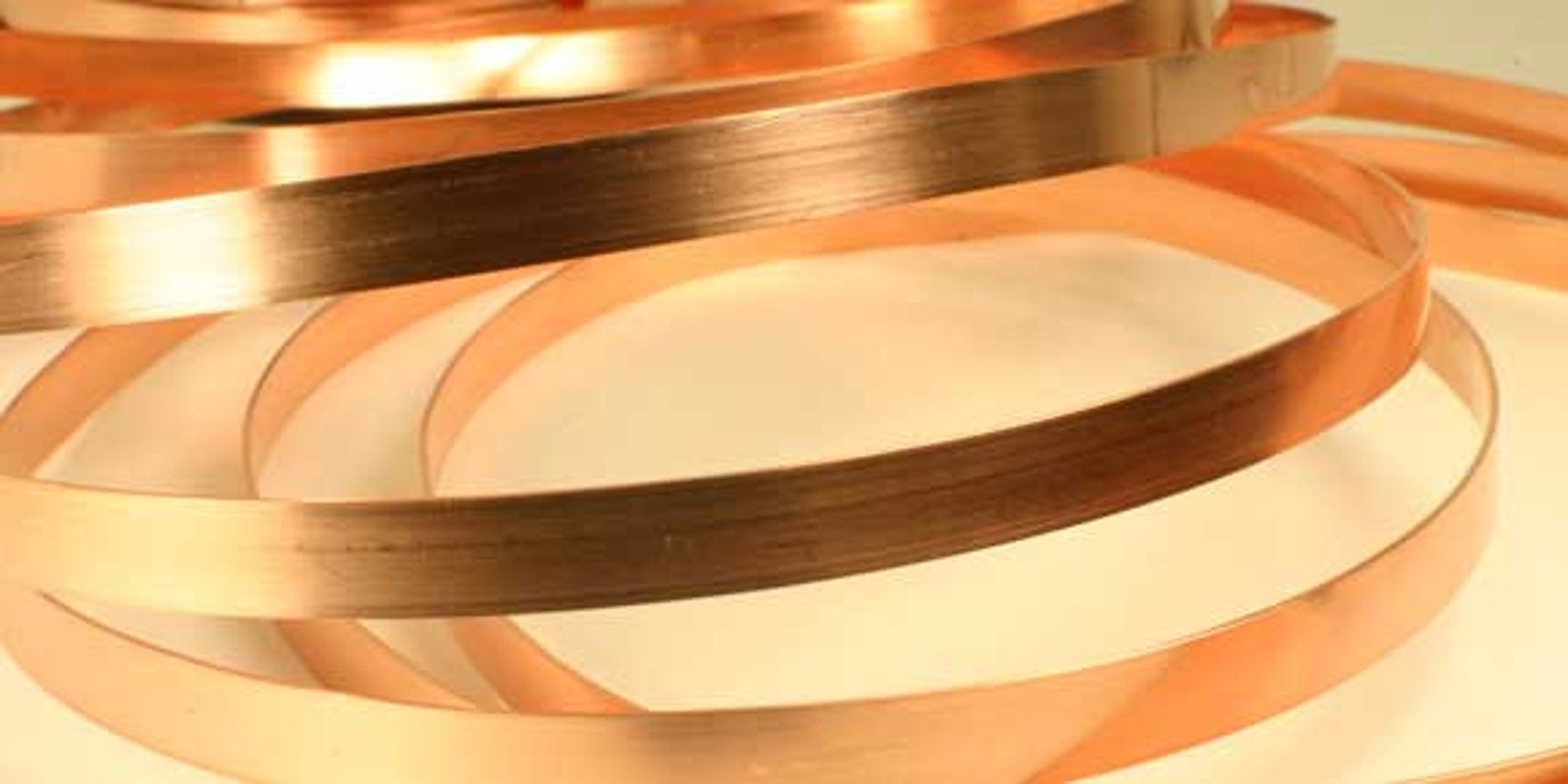 24ga copper bezel strip 1/4 wide dead soft copper flat Etsy