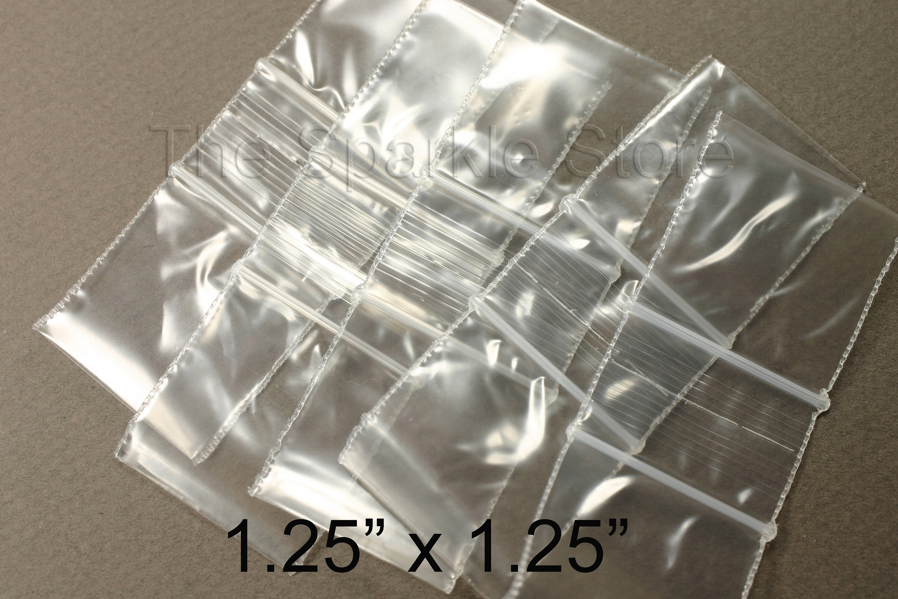 Mini Zipper Bags 1.25 X 1.25 2.5 Mil Poly Small Zipper Bags Zip Bags Bead Bags Coin Bags Tiny Bags Quantity of 100 Bags Etsy