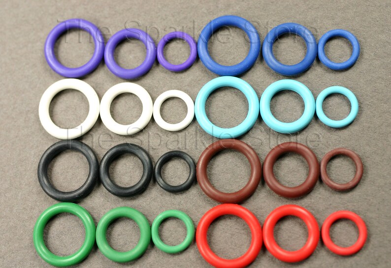 Rubber Rings latex free and UV resistant super lightweight Etsy