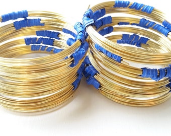 18ga red brass wire - 20 feet - round - dead soft - also known as jeweler's brass, Nugold and jeweler's bronze, 20'