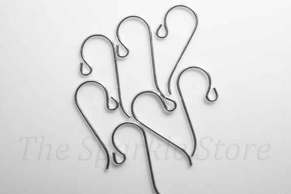 Tierra Cast Earring Wires, Sterling Silver Filled, 20 Gauge, Small