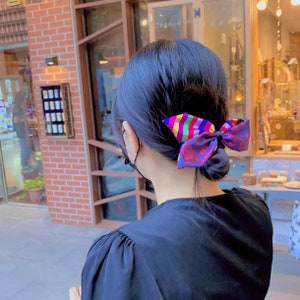 Hanbokfabric ribbon hair pin