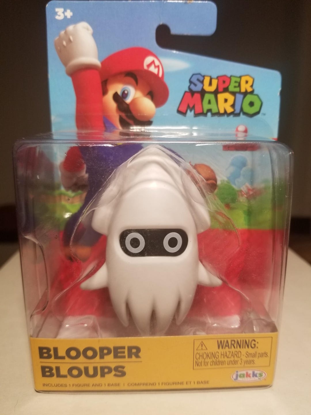 2019 Jakks Super Mario Blooper Bloups Figure in Package - Etsy