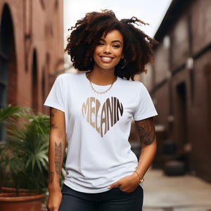 Melanin T-shirt, Melanin Pride T-shirt, Ethnic T-shirt, African American T-shirt