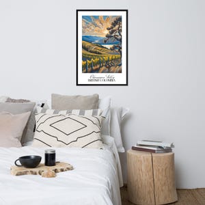 Okanagan Valley British Columbia Framed poster