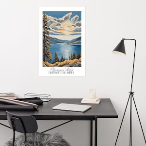 Okanagan Valley British Columbia Canada Unframed Photo paper poster