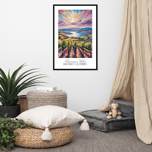 Okanagan Valley Framed poster