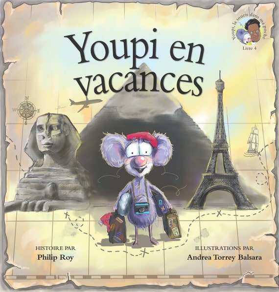 Youpi En Vacances Book 4 In The Happy The Pocket Mouse Series Etsy