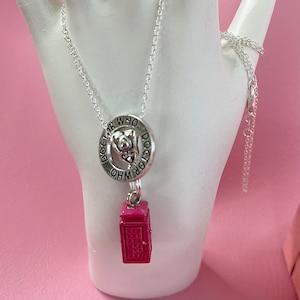 Tardis Pink Inspired Pendant Pink Palooza Trending