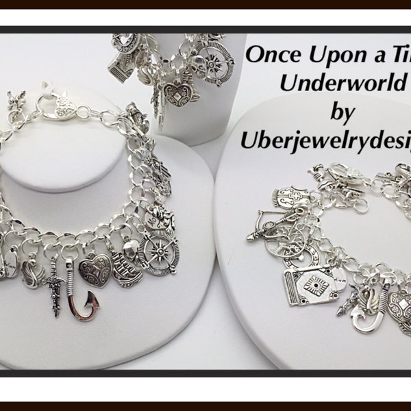 ONCE UPON A TIME Underworld inspired jewelry bracelet by Uberjewelrydesigns