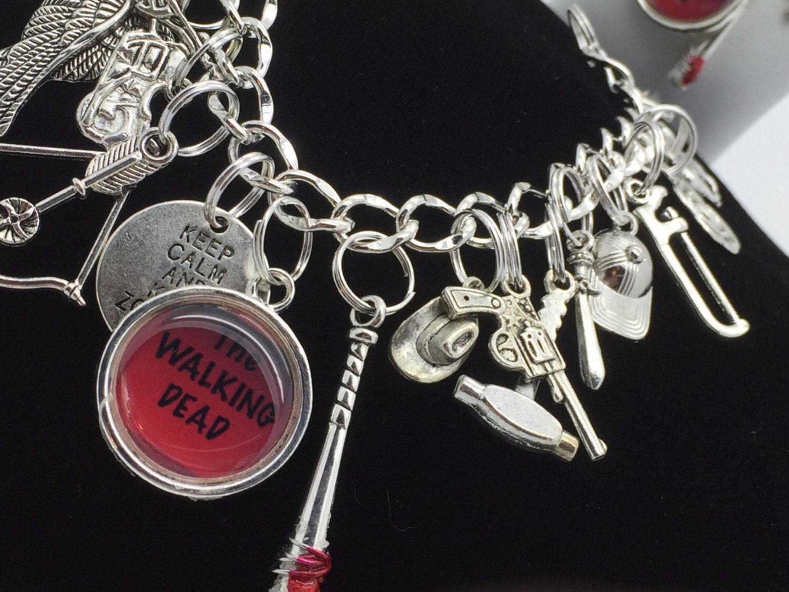 Walking Dead lucille Edition Inspired Jewelry Etsy