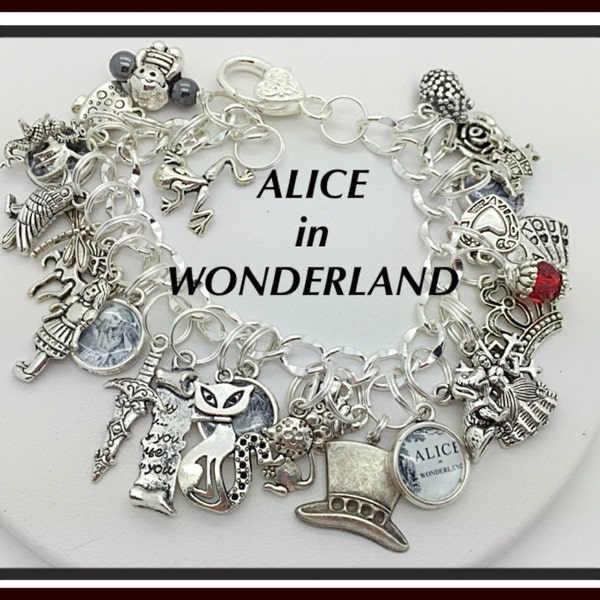 ALICE in WONDERLAND #1 bracelet jewelry classic inspired by Uberjewelrydesigns