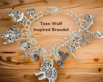 Teen Wolf Lovers Inspired Bracelet Artisan Handmade
