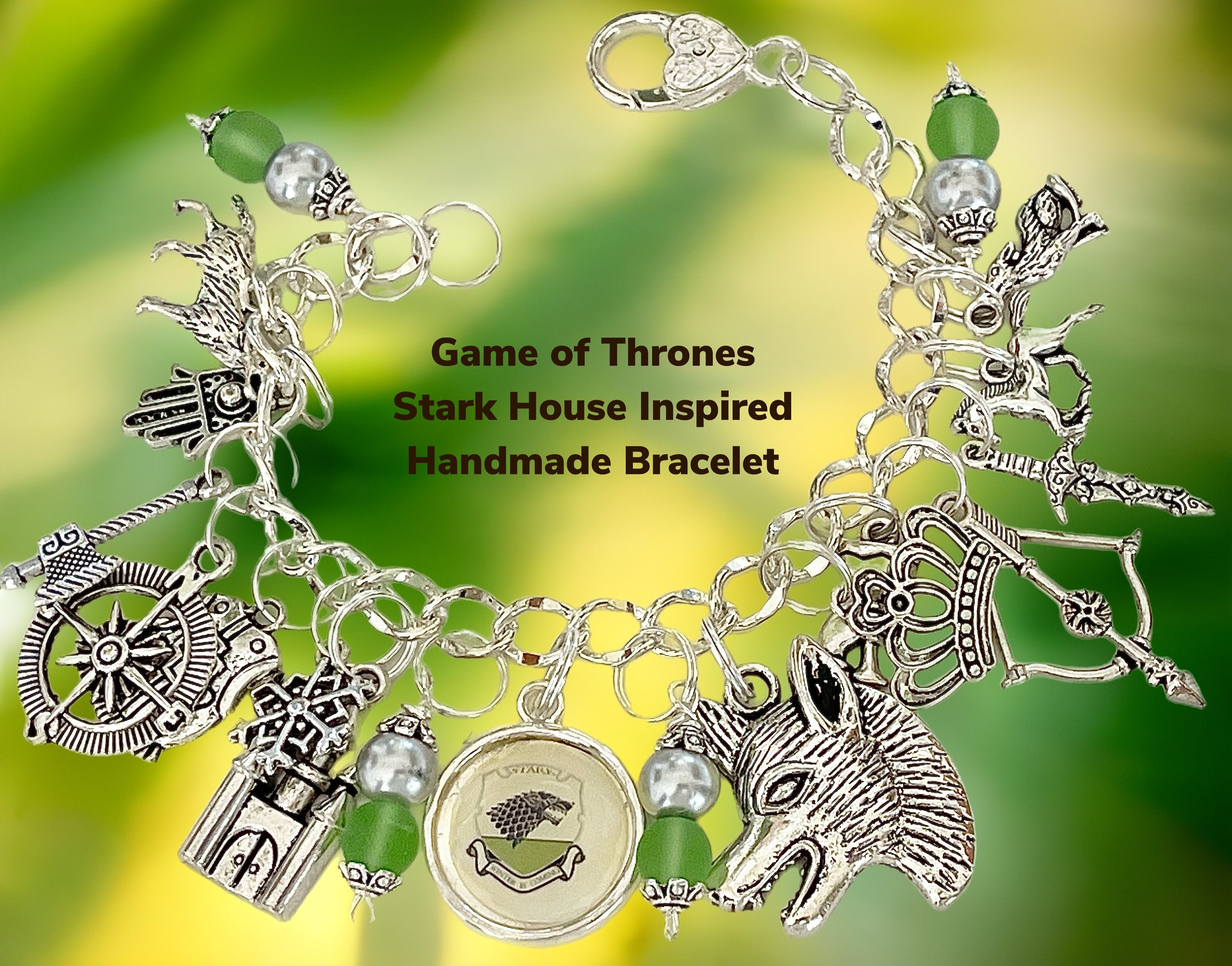 House Stark Maglie Trono Di Spade Stark Bracelet Italia