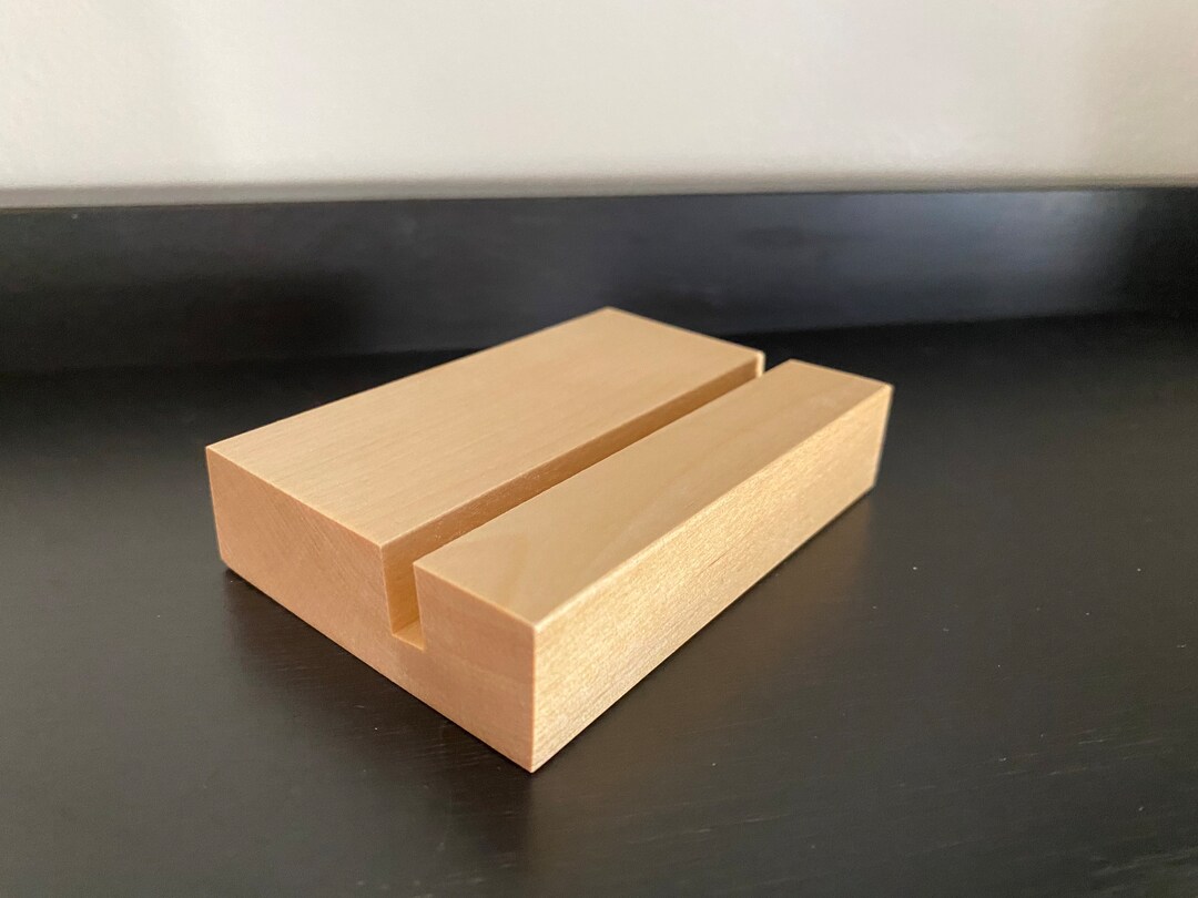 Wood Block Stand Holder for Calendars 3.5in Etsy