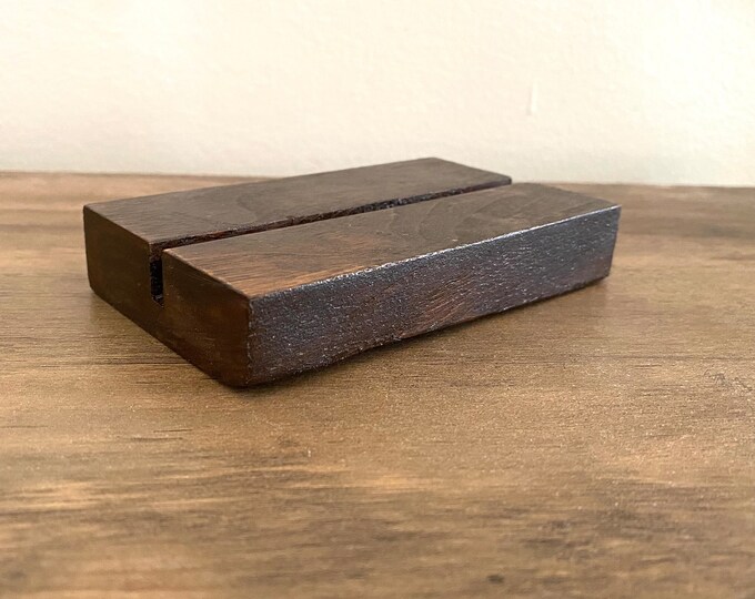 Wood Block Stand Holder for Calendars 3.5in Etsy