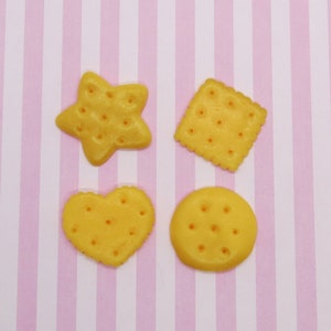 Cracker Hair Clips Cute Kawaii Cookie Biscuit Barrettes