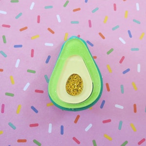 Avocado Hair Clip Cute Food Barrette