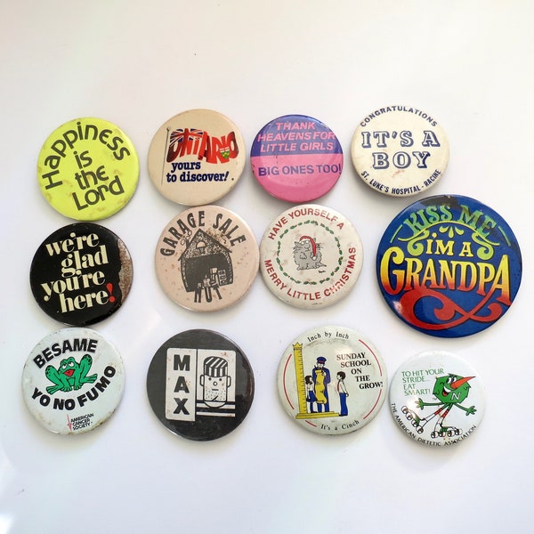 Funny Buttons - Etsy