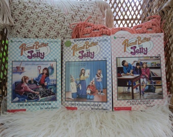80s illustrated books Peanut Butter and Jelly Books Girls Series Paperbacks
