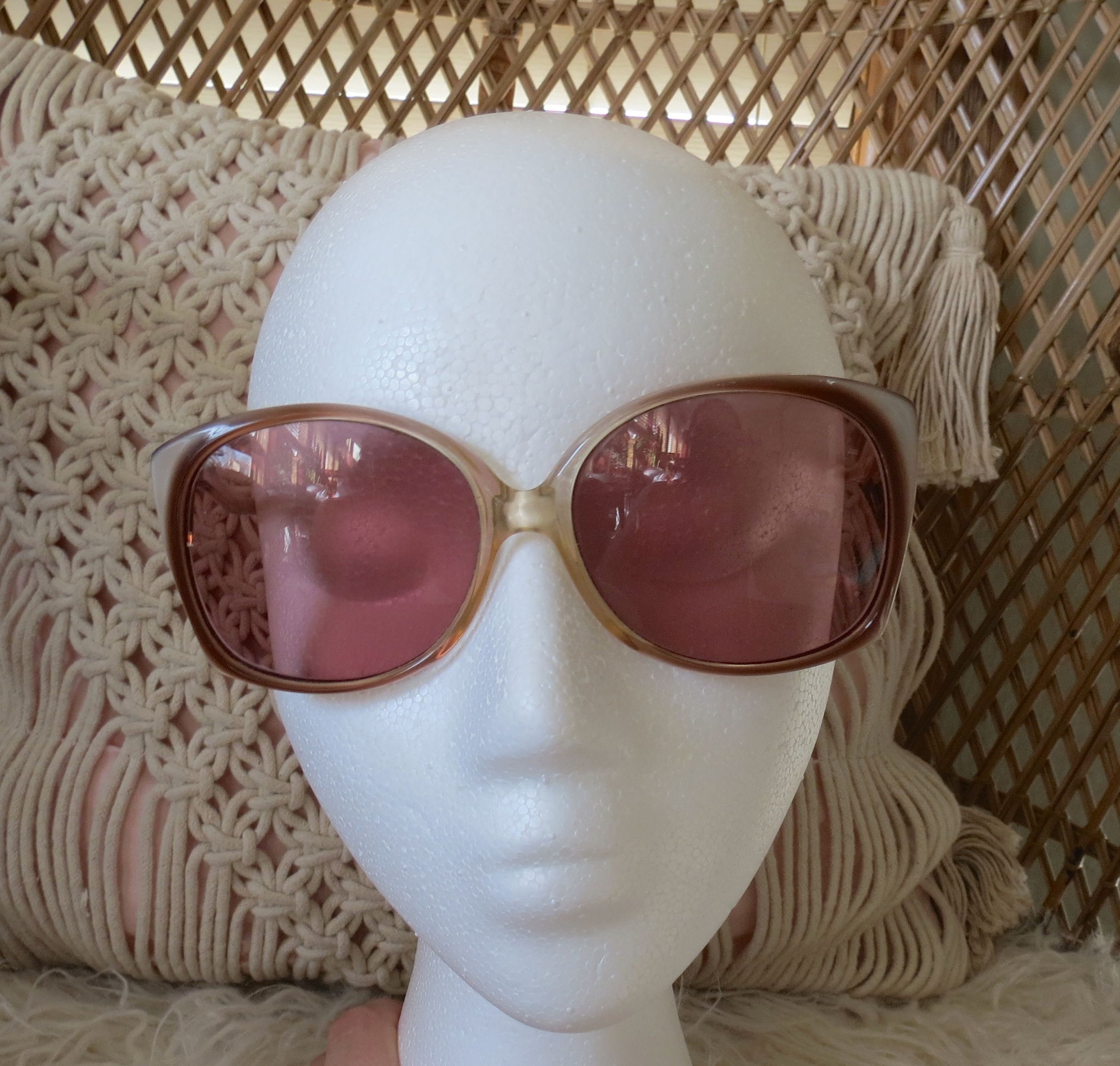 70s Sunglasses Retro Oversized Glasses