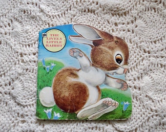 The Lively Little Rabbit - A Golden Shape Book