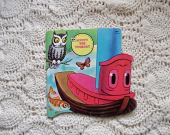 Scuffy the Tugboat - A Golden Shape Book