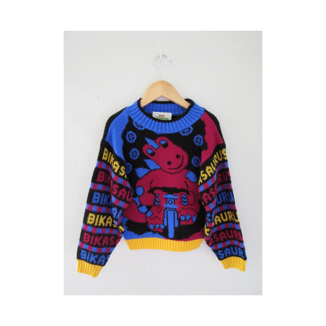 90s Dinosaur Sweater - Etsy