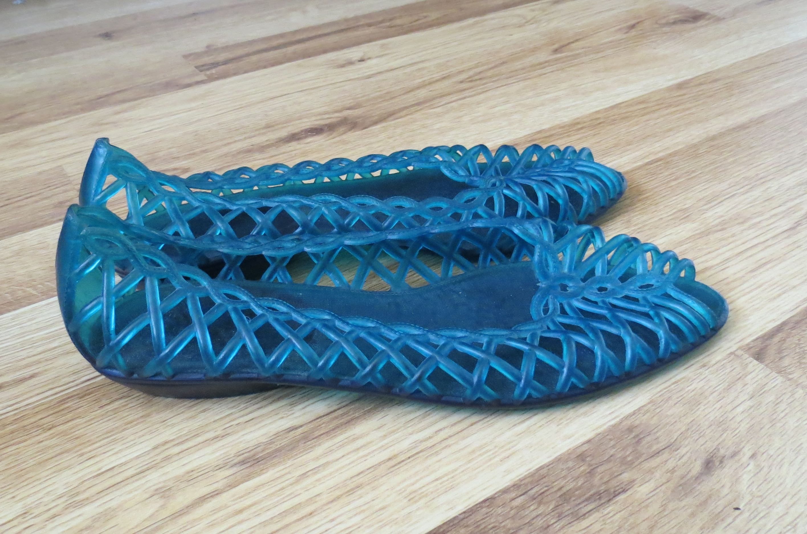 male jelly shoes