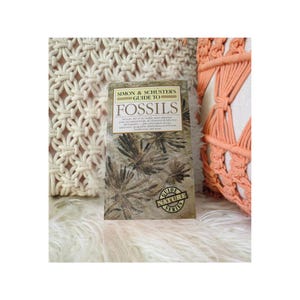 Guide to Fossils by Simon & Schuster - Paperback Plant and Animal Fossil Field Guide Book Handbook - 1986 Edition