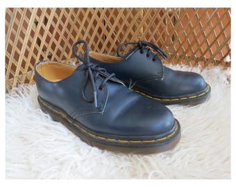 Dr. Martens | Men’s Vintage 90s Black Platform Leather Oxford Lace Up #8651 Sz 9 s-l400.jpg main image 3